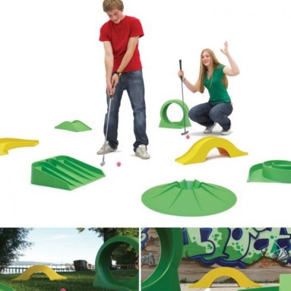 Minigolf set