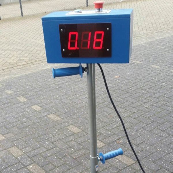 Timer op statief