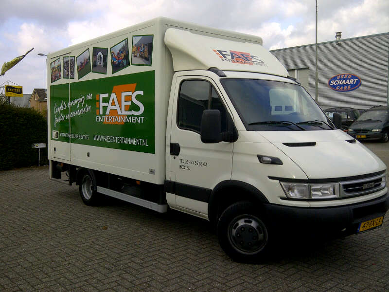 Bakwagen Faes entertainment