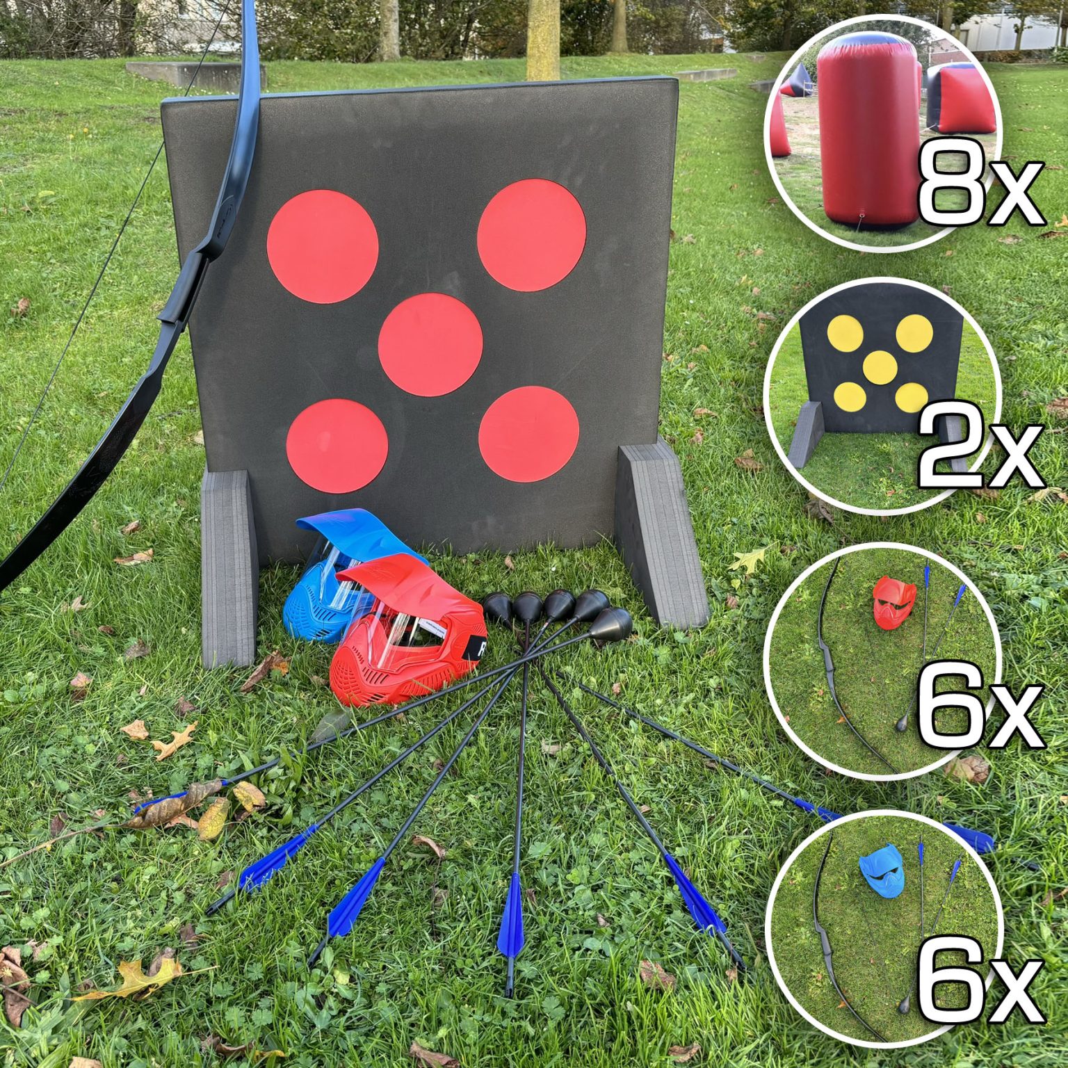 Archery Tag set 12 personen