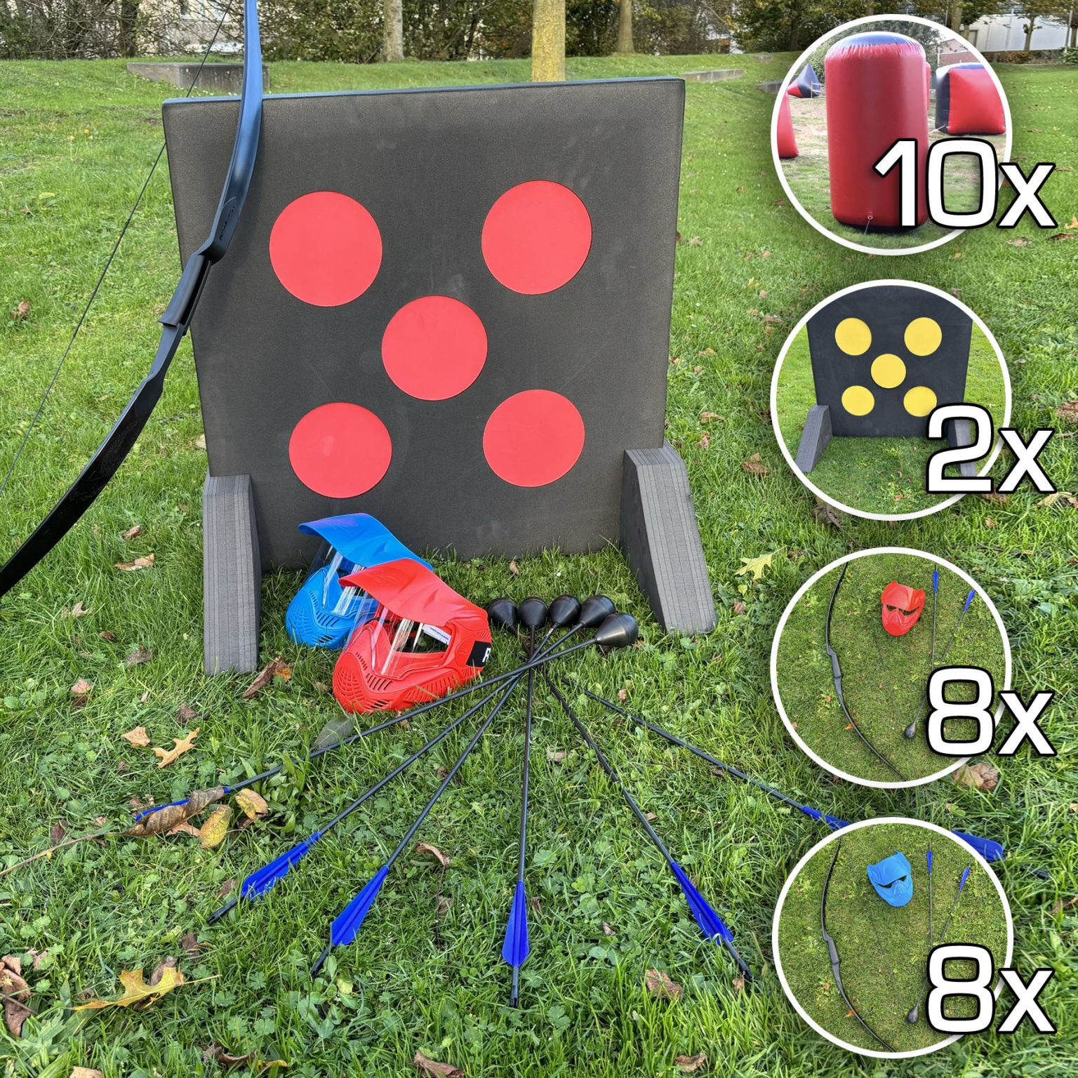 Archery Tag set 16 personen