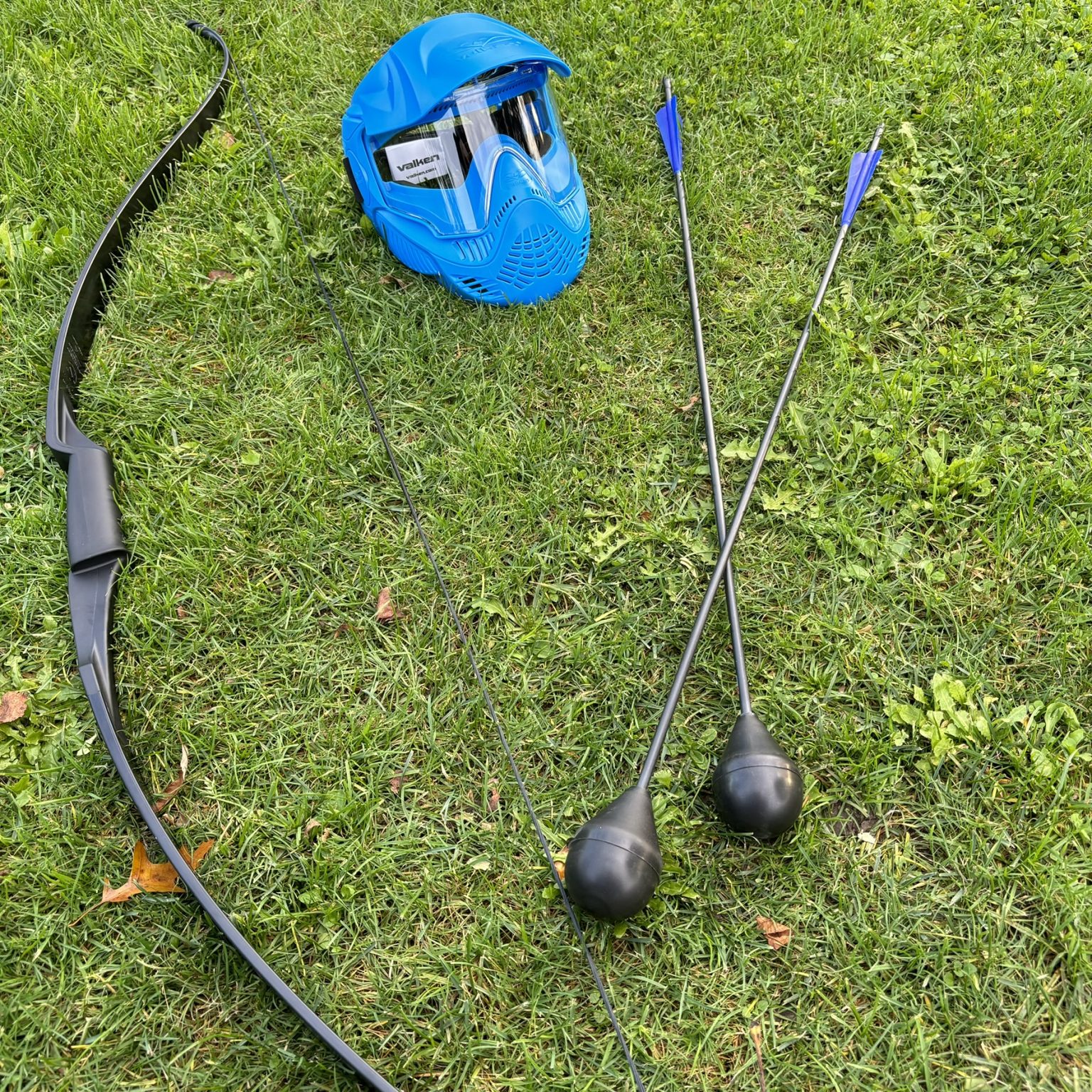 Archery Tag Set Blauw Huren Faes Entertainment Attractieverhuur